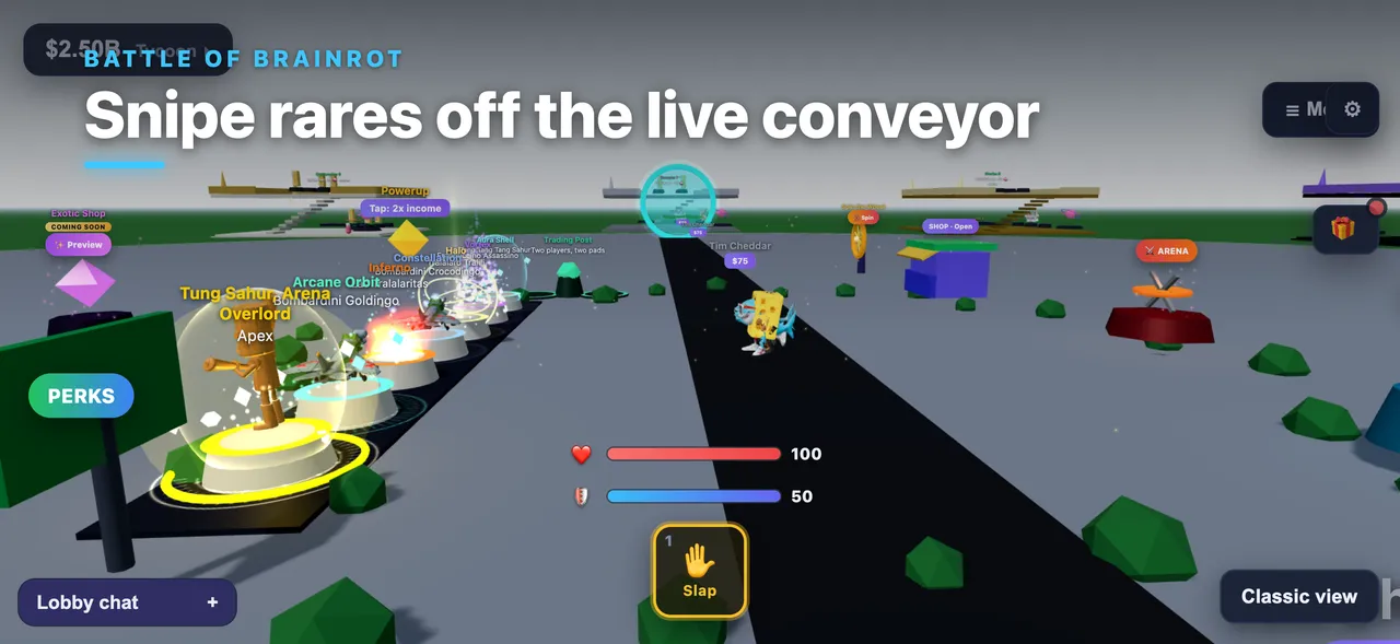 Battle of Brainrot screenshot 2